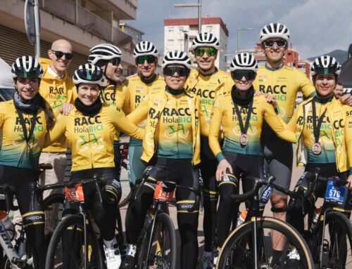 El RACC HolaBICI Team comença temporada amb la GF Calella